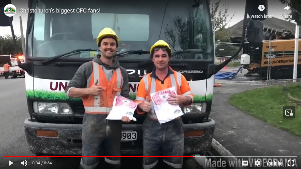 Christchurch's biggest CFC Fans